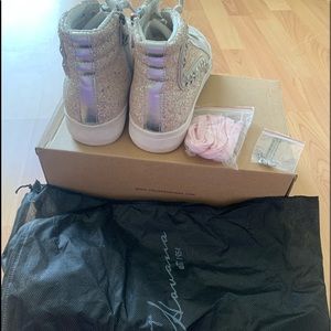 Vintage Havana Halley high top glitter 7.5